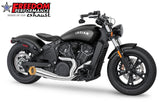 INDIAN SCOUT-ROGUE-BOBBER-SIXTY-SPORT-TWENTY COMBAT 2-INTO-1 TURNOUT/SIDEDUMP BUNDLE 2014-2024