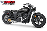 INDIAN SCOUT-ROGUE-BOBBER-SIXTY-SPORT-TWENTY COMBAT 2-INTO-1 TURNOUT/SIDEDUMP BUNDLE 2014-2024