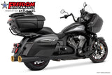 INDIAN 4.5" 2-STEP SLIP-ONS ONLY FOR CHALLENGER/PURSUIT, CHIEFTAIN/ROADMASTER, SPRINGFIELD BAGGERS BUNDLE