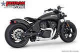 INDIAN SCOUT-ROGUE-BOBBER-SIXTY-SPORT-TWENTY COMBAT 2-INTO-1 SHORTY 2014-2024