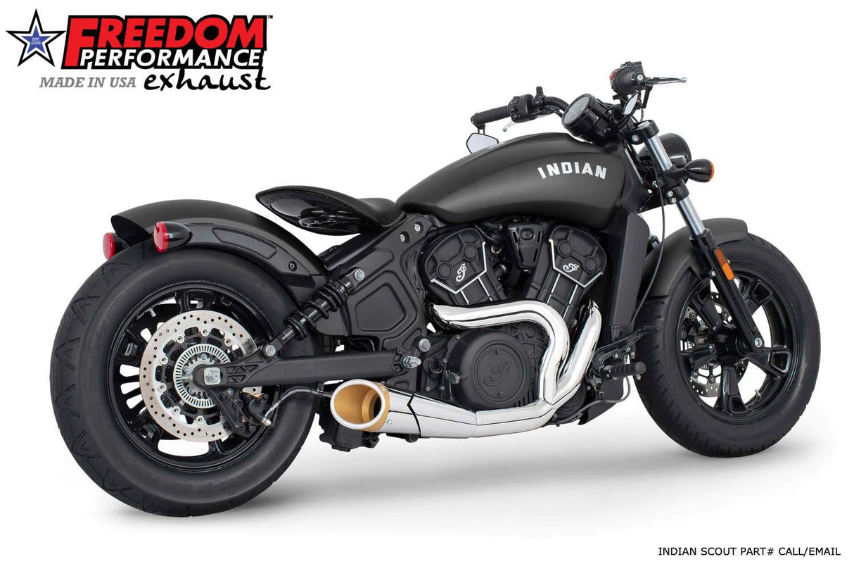 INDIAN SCOUT-ROGUE-BOBBER-SIXTY-SPORT-TWENTY COMBAT 2-INTO-1 SHORTY 2014-2024