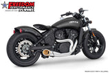INDIAN SCOUT-ROGUE-BOBBER-SIXTY-SPORT-TWENTY COMBAT 2-INTO-1 SHORTY 2014-2024