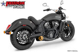 INDIAN SCOUT-ROGUE-BOBBER-SIXTY-SPORT-TWENTY COMBAT 2-INTO-1 SHORTY 2014-2024