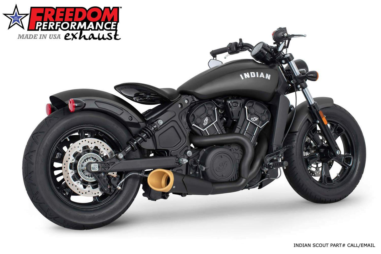 INDIAN SCOUT-ROGUE-BOBBER-SIXTY-SPORT-TWENTY COMBAT 2-INTO-1 SHORTY 2014-2024