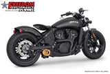 INDIAN SCOUT-ROGUE-BOBBER-SIXTY-SPORT-TWENTY COMBAT 2-INTO-1 SHORTY 2014-2024