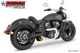 INDIAN SCOUT-ROGUE-BOBBER-SIXTY-SPORT-TWENTY COMBAT 2-INTO-1 SHORTY 2014-2024
