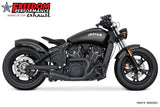 INDIAN SCOUT-ROGUE-BOBBER-SIXTY-SPORT-TWENTY COMBAT 2-INTO-1 SHORTY 2014-2024