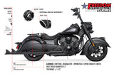 INDIAN CHIEFTAIN / ROADMASTER / SPRINGFIELD / ELITE 2.5" SHARKTAIL  COMPLETE SYSTEM (SPECIAL ORDER)