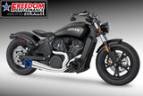INDIAN SCOUT-ROGUE-BOBBER-SIXTY-SPORT-TWENTY COMBAT 2-INTO-1 TURNOUT/SIDEDUMP BUNDLE 2014-2024