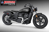 INDIAN SCOUT-ROGUE-BOBBER-SIXTY-SPORT-TWENTY COMBAT 2-INTO-1 TURNOUT/SIDEDUMP BUNDLE 2014-2024