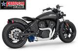 INDIAN SCOUT-ROGUE-BOBBER-SIXTY-SPORT-TWENTY COMBAT 2-INTO-1 SHORTY 2014-2024
