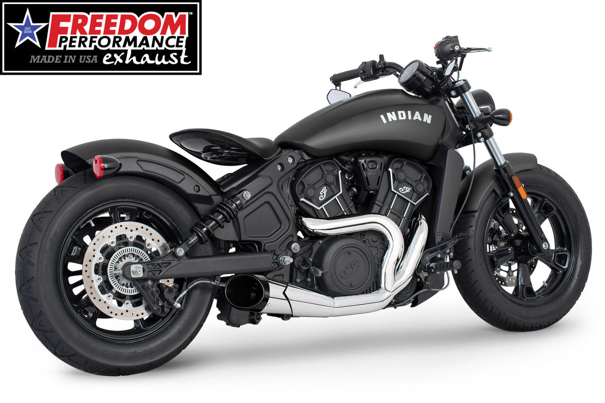 INDIAN SCOUT-ROGUE-BOBBER-SIXTY-SPORT-TWENTY COMBAT 2-INTO-1 SHORTY 2014-2024