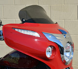 WIND VEST Windshield - Dark Smoke - 10" - Indian 66-1040