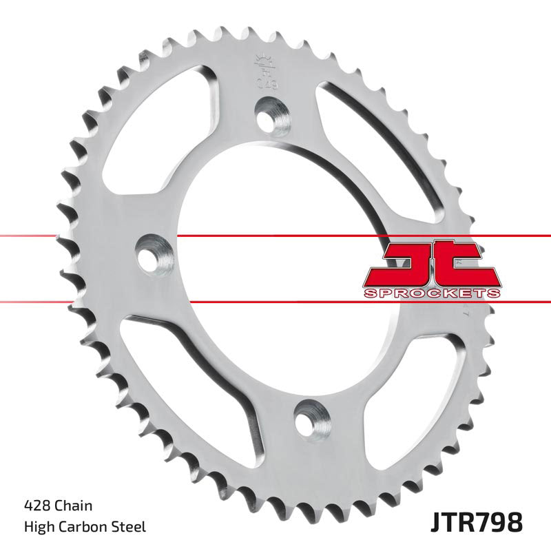 JT SPROCKETS Rear Sprocket - 51 Tooth - YZ 85 LW 2022-2023  JTR798.51