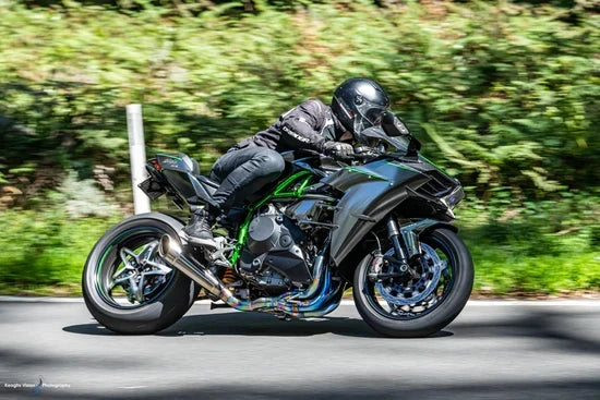 IN STOCK VANDEMON Polished Titanium Exhaust System Ninja H2 & H2R 2015-26 KAWAH2TICSPOLEXHEVA-143