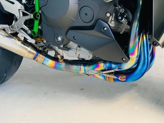 IN STOCK VANDEMON Polished Titanium Exhaust System Ninja H2 & H2R 2015-26 KAWAH2TICSPOLEXHEVA-143