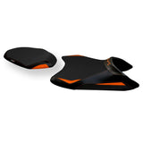Tappezzeria Italia KTM 790 Duke 2018-2025 Seat Cover in Orange and Black
