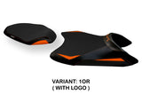 Tappezzeria Italia KTM 790 Duke 2018-2025 Seat Cover in Orange and Black