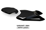 Tappezzeria Italia KTM 890 Duke 2021-2024 Seat Cover in White and Black