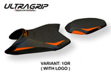 Tappezzeria Italia KTM 890 Duke 2021-2024 Seat Cover Ultragrip in Orange and Black