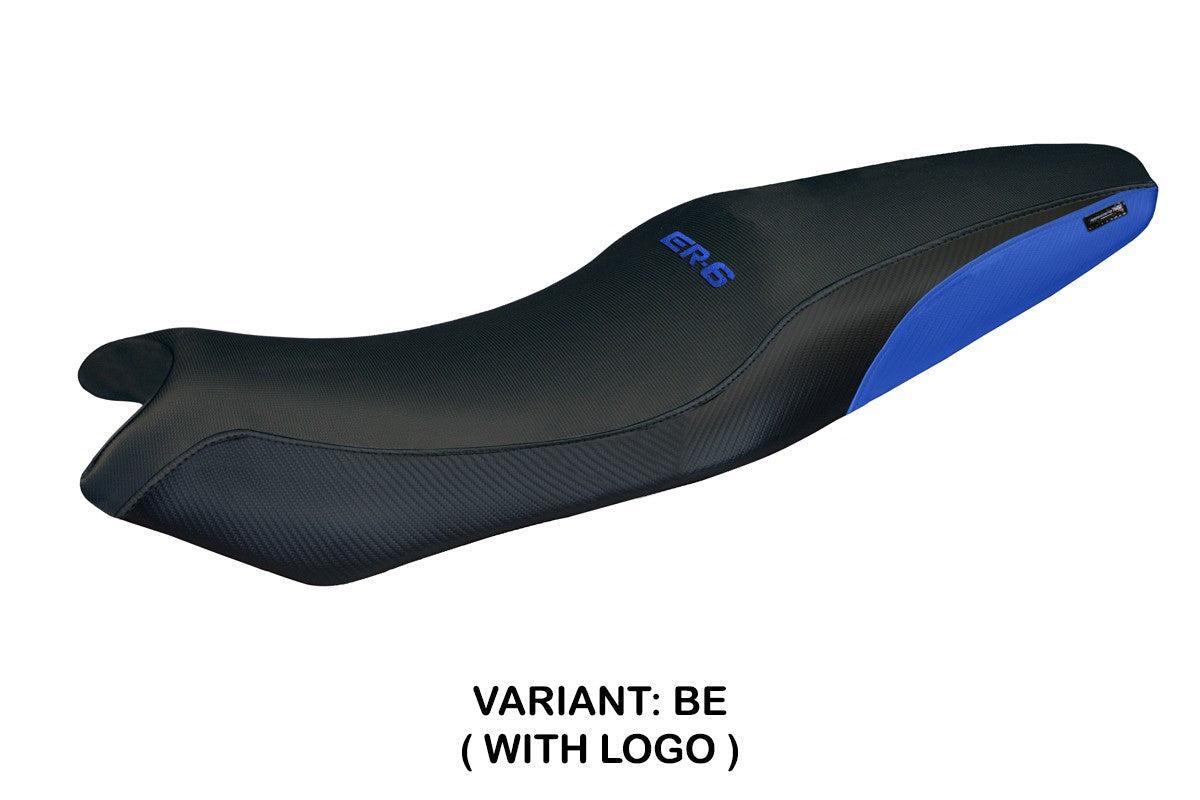 Tappezzeria Italia Kawasaki ER 6N / ER 6F 2005-2009 2010 2011 Seat Cover Blue Black