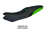 Tappezzeria Italia Kawasaki ER 6N / ER 6F 2005-2009 2010 2011 Seat Cover Green Black