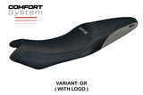 Tappezzeria Italia Kawasaki ER 6N / ER 6F 2005-2010 2011 Seat Cover Comfort Grey Black