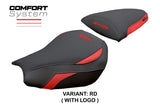Tappezzeria Italia Kawasaki Ninja ZX 10 R 2006-2007 Seat Cover Comfort Red Black