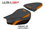 Tappezzeria Italia Kawasaki Ninja ZX 10 R 2006-2007 Seat Cover Ultragrip Orange Black
