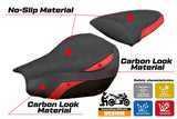 Tappezzeria Italia Kawasaki Ninja ZX 10 R 2006-2007 Seat Cover Ultragrip Red Black