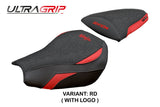 Tappezzeria Italia Kawasaki Ninja ZX 10 R 2006-2007 Seat Cover Ultragrip Red Black