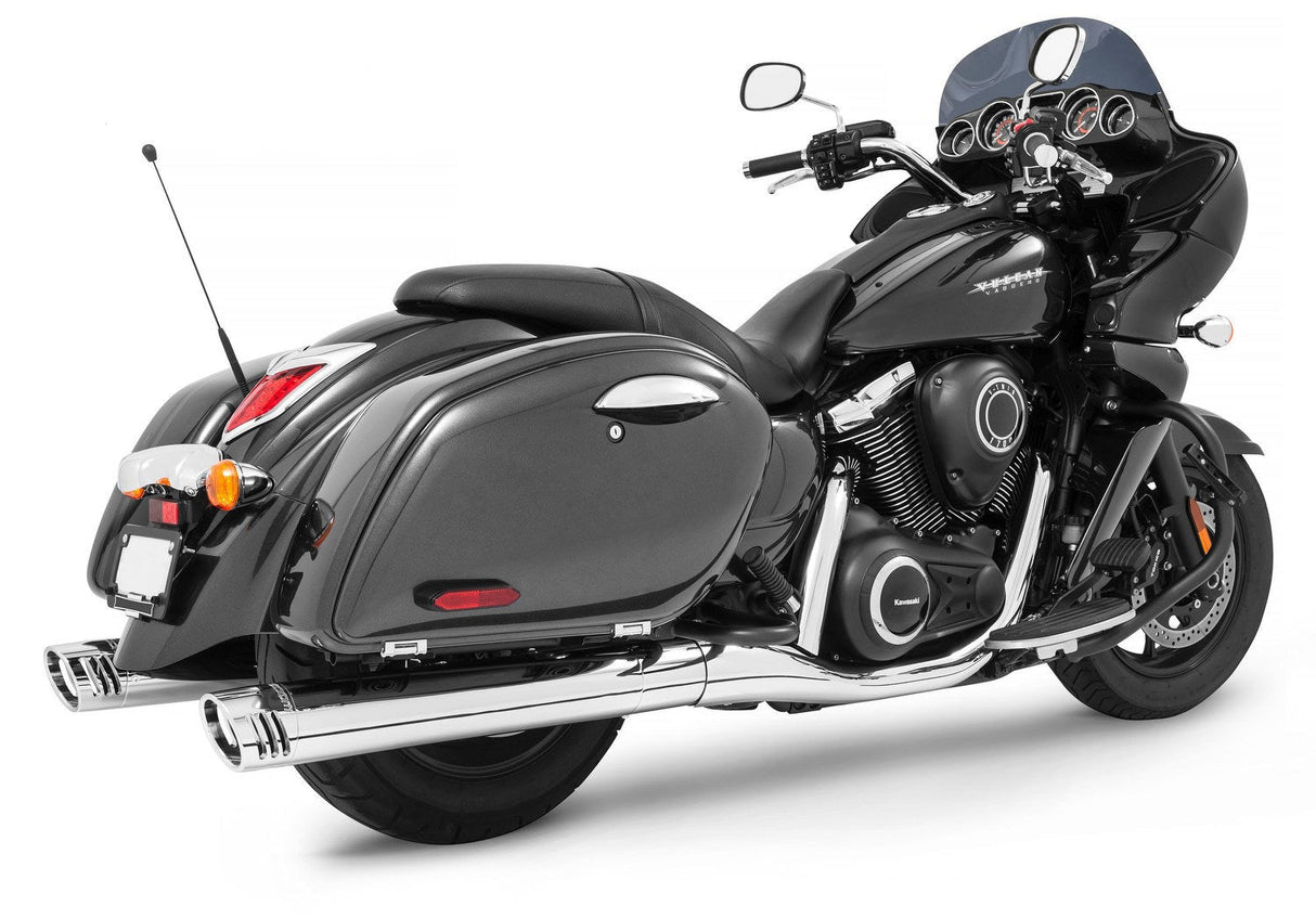 KAWASAKI VAQUERO 1700/NOMAD/VOYAGER 4" SLIP-ONS BUNDLE
