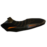 Tappezzeria Italia KTM 1050 Adventure 2015-2016 Seat Cover Comfort in Black and Orange SE