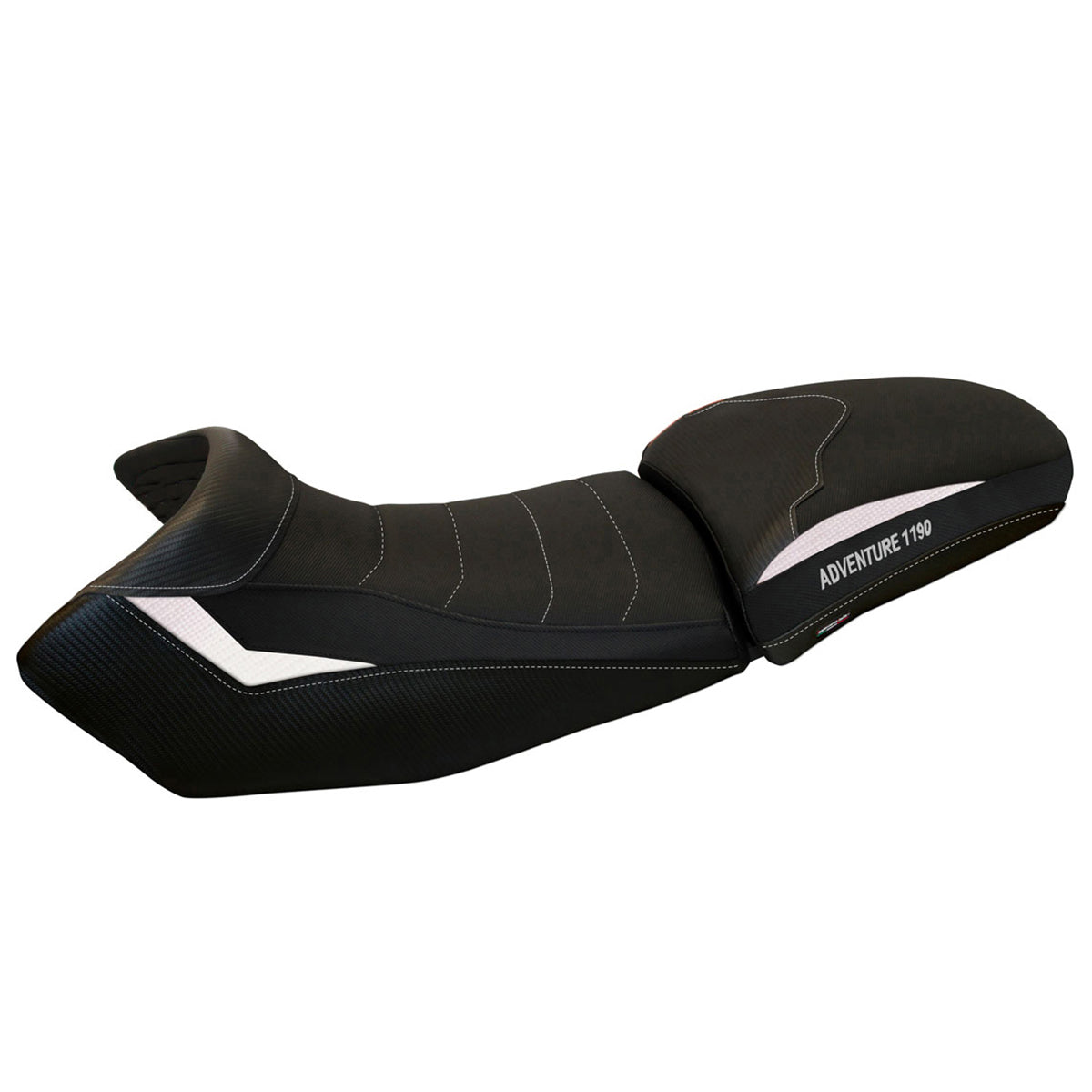 Tappezzeria Italia KTM 1190 Adventure 2013-2016 Seat Cover Comfort in White