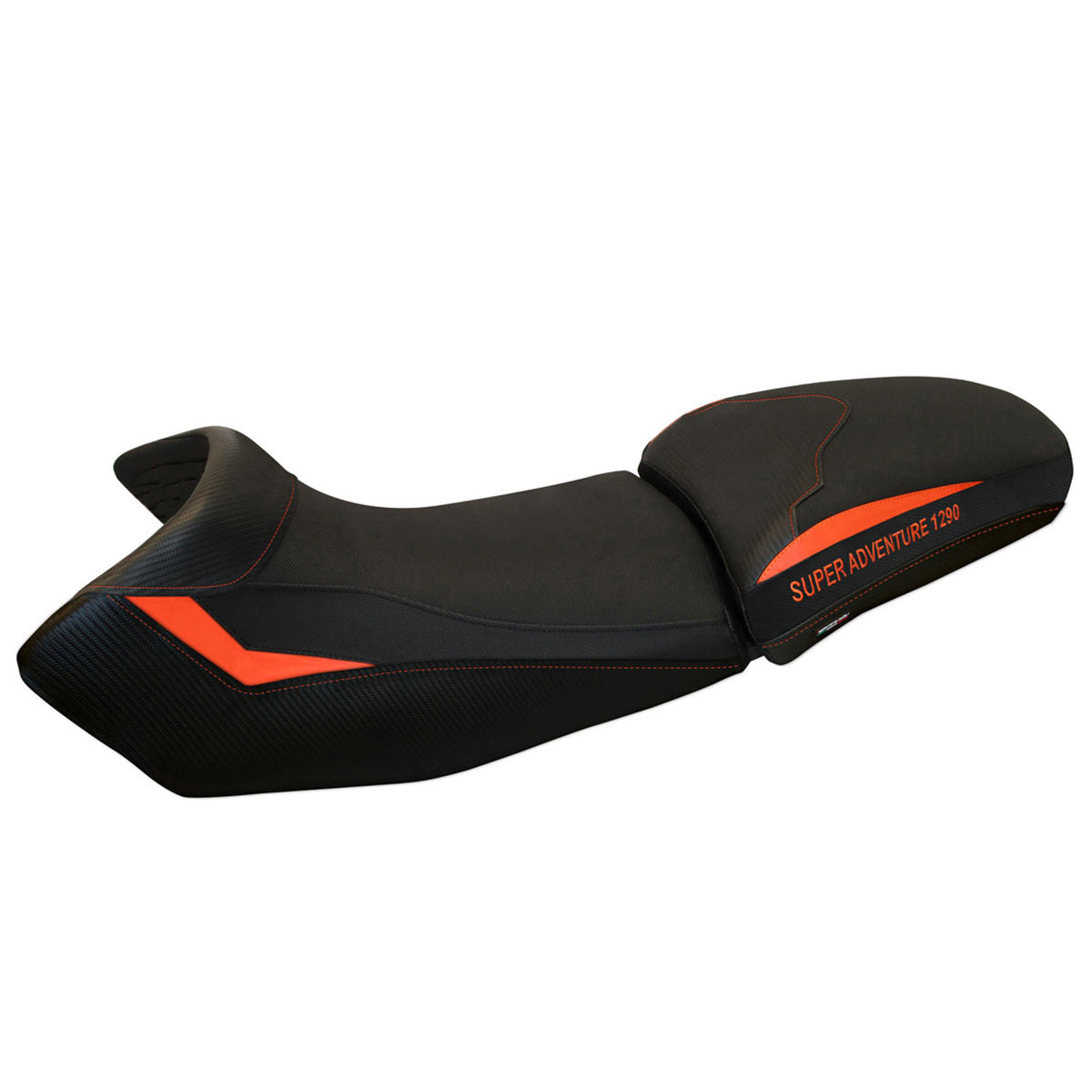 Tappezzeria Italia KTM 1290 Super Adventure S T 2015-2020 Seat Cover in Orange and Black