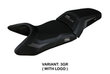 Tappezzeria Italia KTM 1290 Super Adventure S 2021-2024 Seat Cover in Grey and Black