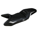 Tappezzeria Italia KTM 1290 Super Adventure S 2021-2024 Seat Cover in White and Black