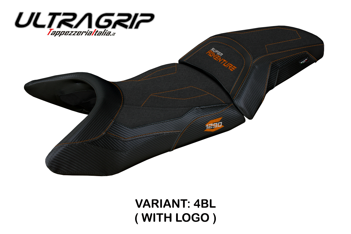 Tappezzeria Italia KTM 1290 Super Adventure S 2021-2024 Seat Cover Ultragrip in Black