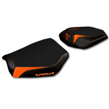 Tappezzeria Italia KTM 1290 Super Duke R 2020-2023 Seat Cover in Orange and Black