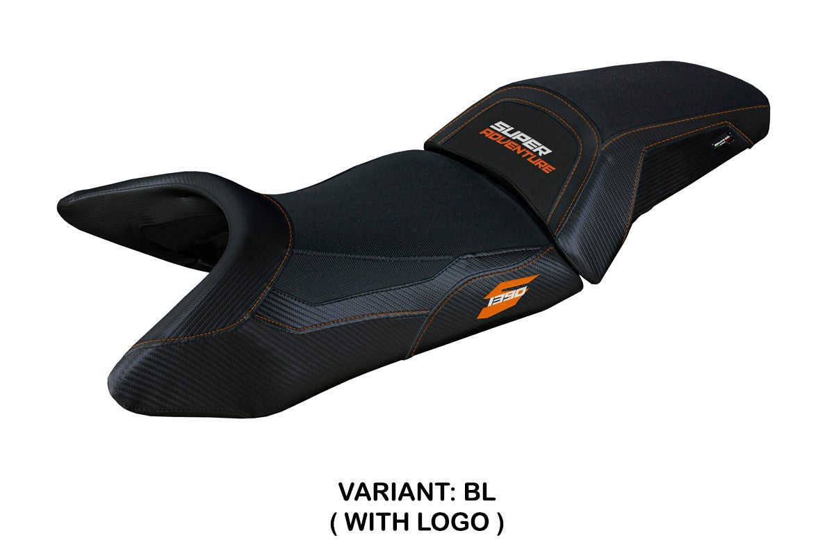 Tappezzeria Italia KTM 1390 Super Adventure S 2025 Seat Cover Black