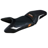 Tappezzeria Italia KTM 1390 Super Adventure S 2025 Seat Cover White Black