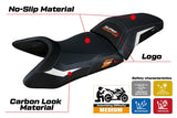 Tappezzeria Italia KTM 1390 Super Adventure S 2025 Seat Cover White Black