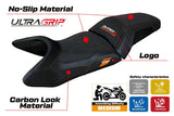 Tappezzeria Italia KTM 1390 Super Adventure S 2025 Seat Cover Ultragrip Black