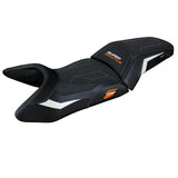 Tappezzeria Italia KTM 1390 Super Adventure S 2025 Seat Cover Ultragrip White Black