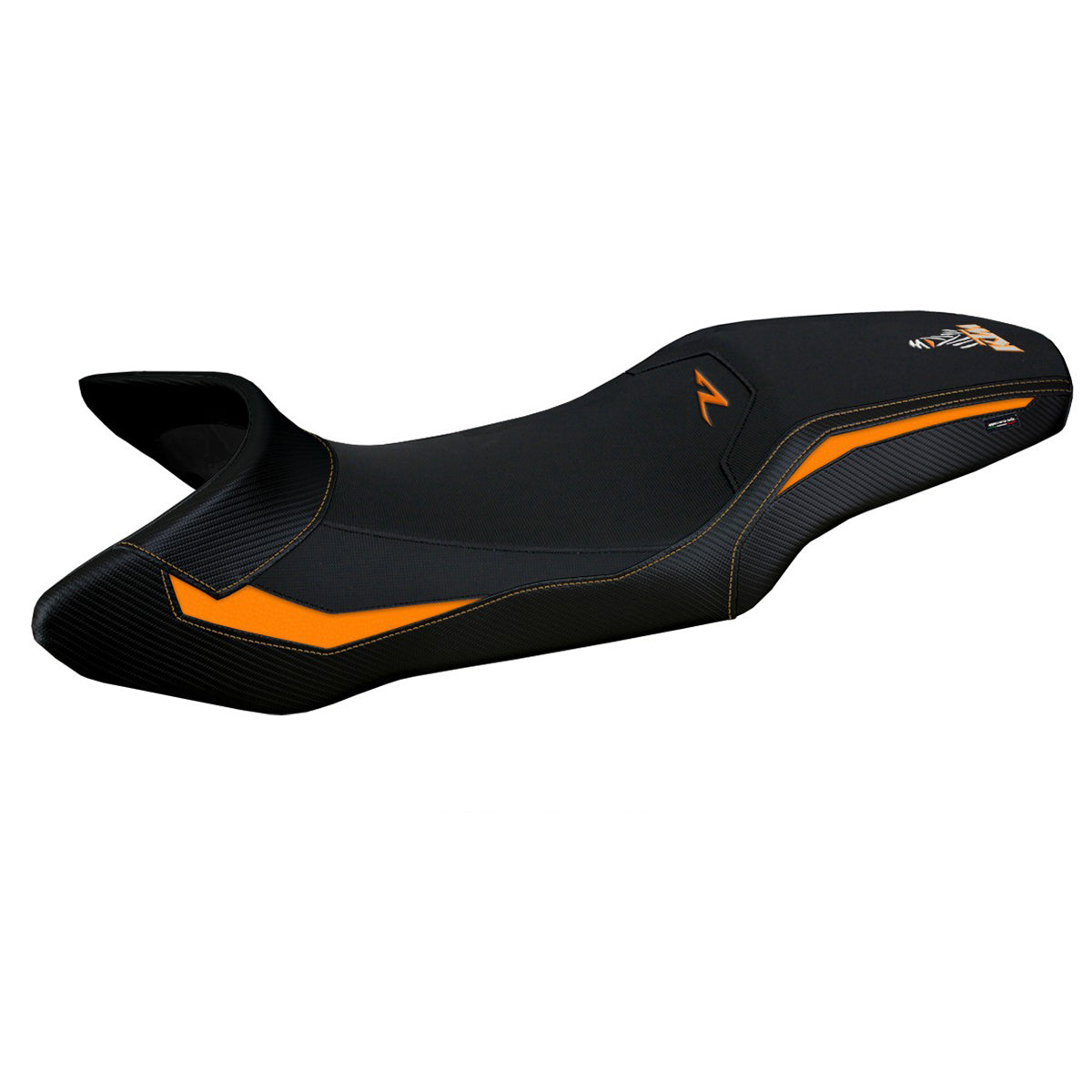 Tappezzeria Italia KTM 1390 Super Adventure R 2025 Seat Cover Orange Black