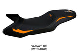 Tappezzeria Italia KTM 1390 Super Adventure R 2025 Seat Cover Orange Black