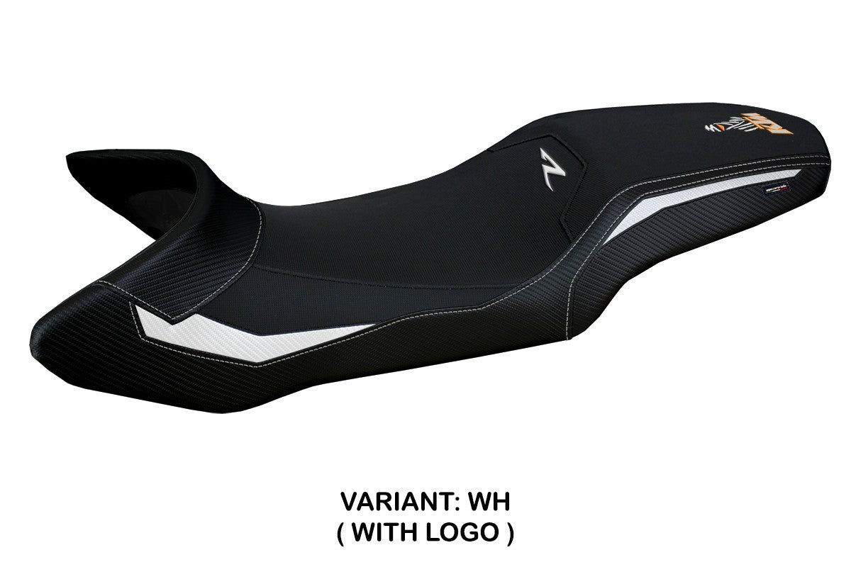 Tappezzeria Italia KTM 1390 Super Adventure R 2025 Seat Cover White Black