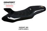 Tappezzeria Italia KTM 1390 Super Adventure R 2025 Seat Cover Comfort White Black