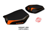 Tappezzeria Italia KTM 1390 Super Duke R 2024-2025 Seat Cover Orange in Grey and Black