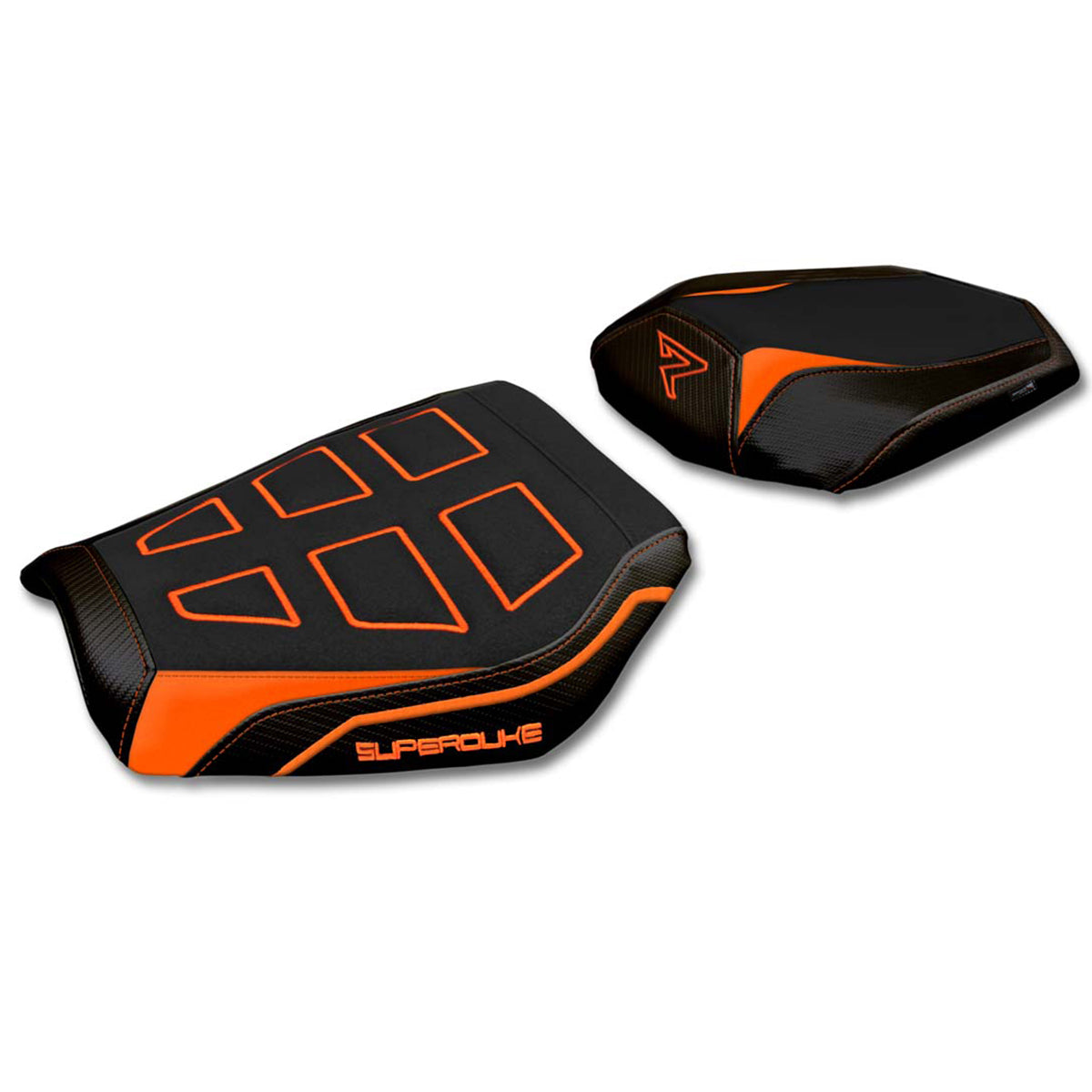 Tappezzeria Italia KTM 1390 Super Duke R 2024-2025 Seat Cover Ultragrip in Orange Black
